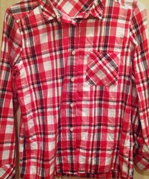 AS KNOW AS PINKY | 赤チェックシャツ
(シャツ/ブラウス)