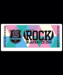 ROCK IN JAPAN | ROCK IN JAPAN FESTIVAL 2014 
オフィシャルフェイスタオル パステル
(フェイスタオル)