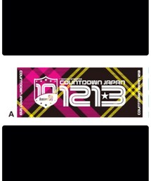 COUNTDOWN JAPAN | COUNTDOWN JAPAN 12/13
オフィシャルフェイスタオル チェック(フェイスタオル)