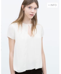 ZARA | シャツ/ブラウス