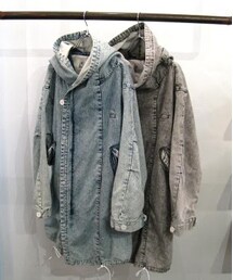 Dulcamara | denim mods coat(モッズコート)