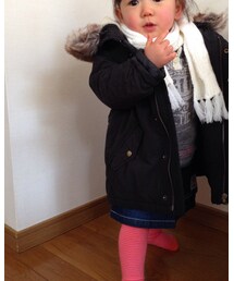 上着を着たバージョン | モッズコート