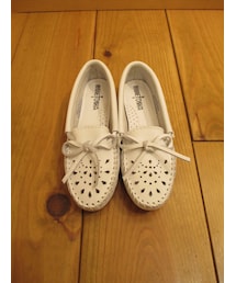 Minnetonka | CUT OUT LEATHER MOC(モカシン/デッキシューズ)