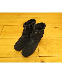 Minnetonka | DOUBLE FRINGE SIDE ZIP BOOT(ブーツ)