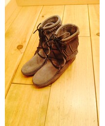 Minnetonka | DOUBLE FRINGE TRAMPER BOOT(ブーツ)
