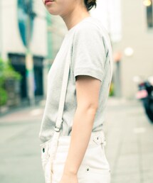 YAECA | 半袖ですが、夏素材ではないので、秋まで着れます◎(Tシャツ/カットソー)