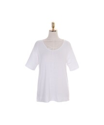 ATTRANGS | チョーカーUネックTシャツ(Tシャツ/カットソー)