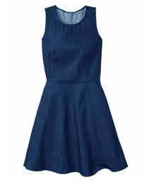 GAP | Gap 1969 zip-back denim dress(ワンピース)