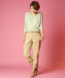 NANO universe | 尾錠付ボーイズチノパンツ(チノパンツ)