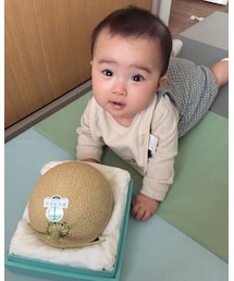 初メロン | メロン頂いたので、初体験！人生初が千疋屋って…贅沢なんだか、もったいないんだか笑(その他)