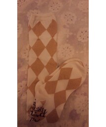 ALICE and the PIRATES | A/Pダイヤ柄ラメオーバーニーソックス(ソックス/靴下)