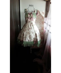 BABY,THE STARS SHINE BRIGHT | オールドローズジャンパースカート(ワンピース)