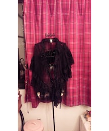 Bloody Roseにて | 黒ショール(ファッション雑貨)