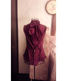 Angelic Pretty | ボウタイ付き立ち襟ブラウス(トップス)