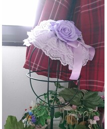 metamorphose temps de fille | ラッセルレース円形ヘッドドレス(その他ヘアアクセサリー)