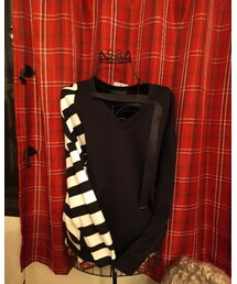 HELL CAT PUNKS | リボン切り替えプルオーバー(その他トップス)