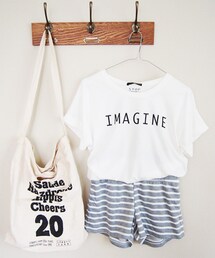 2color◆IMAGINEロゴTシャツ (Tシャツ/カットソー)