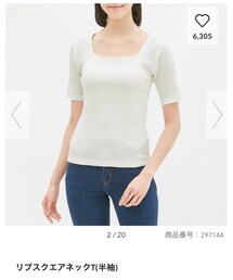 GU | Tシャツ/カットソー