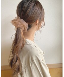 ヘアアレンジ🎀 | シュシュ