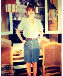 MAISON DE REEFUR | デニムスカート