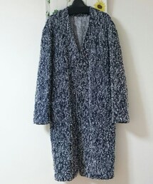 votole | SLAB DENIM NEEDLE PUNCH COAT(チェスターコート)