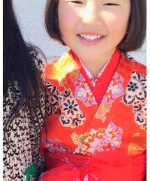 お宮参りで着た物 | 浴衣