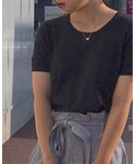 GU(ジーユー)の「トップス(Tシャツ/カットソー)」
