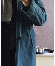 BLUE BLUE JAPAN | ステンカラーコート