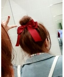 back ribbon🎀💗 | その他