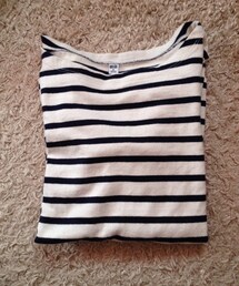 UNIQLO | ボーダーTシャツ(Tシャツ/カットソー)