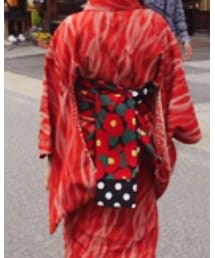 手作りリバーシブル半幅帯 | 和装小物