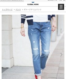 GLOBAL WORK | デニムパンツ