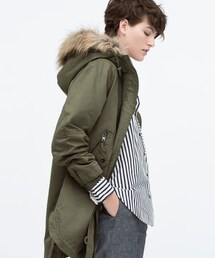 ZARA | ミリタリージャケット