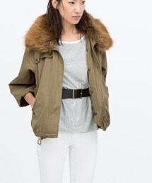 ZARA | ミリタリージャケット