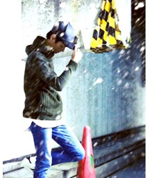 雨が無かったので雪を降らせてみました。 | その他