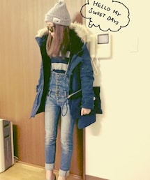 GU | ボーダーニット(ニット/セーター)