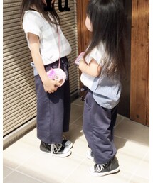 後ろはこんな感じで切り替えデザイン♡ | トップス