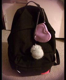 ManhattanPortageの黒リュック。(バックパック/リュック)