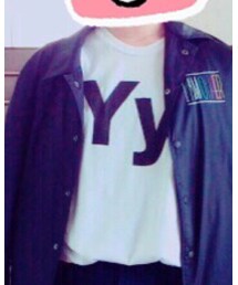 American Apparel | アルファベットTシャツ(Tシャツ/カットソー)