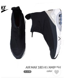 AMBUSH | NIKE AIR MAX 180 HI / AMBUSH BLACK

(スニーカー)