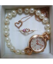 IROIRO | アクセサリーはピンクゴールドで統一(アクセサリー)