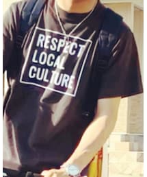 Respect Local Culture | Tシャツ/カットソー
