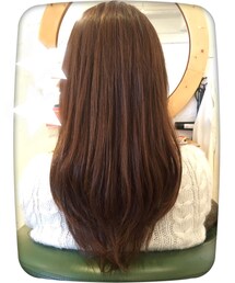 美容院after..☆〃 | 昨日の美容院after！段を入れてカットしてもらいました♪(その他)