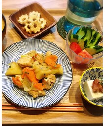 昨日の🍴💕 | じゃがいものコンソメ炒め♡(その他)