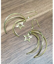 BEAMS | 月と星のピアス🌙🌟✨(アクセサリー)