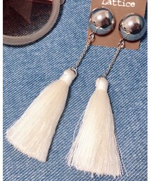 Lattice | ピアス（両耳用）