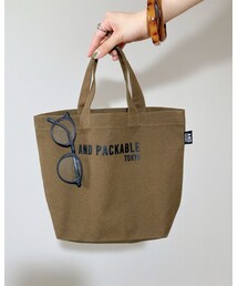 AND PACKABLE | トートバッグ