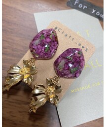 友人ハンドメイド | ピアス（両耳用）