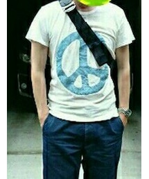 VISVIM | visvim TEE PEACE (VINTAGE SLUB)(Tシャツ/カットソー)