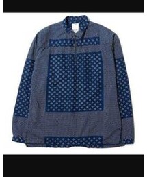 VISVIM | visvim KERCHIEF DOT TUNIC SHIRT indigo(シャツ/ブラウス)
